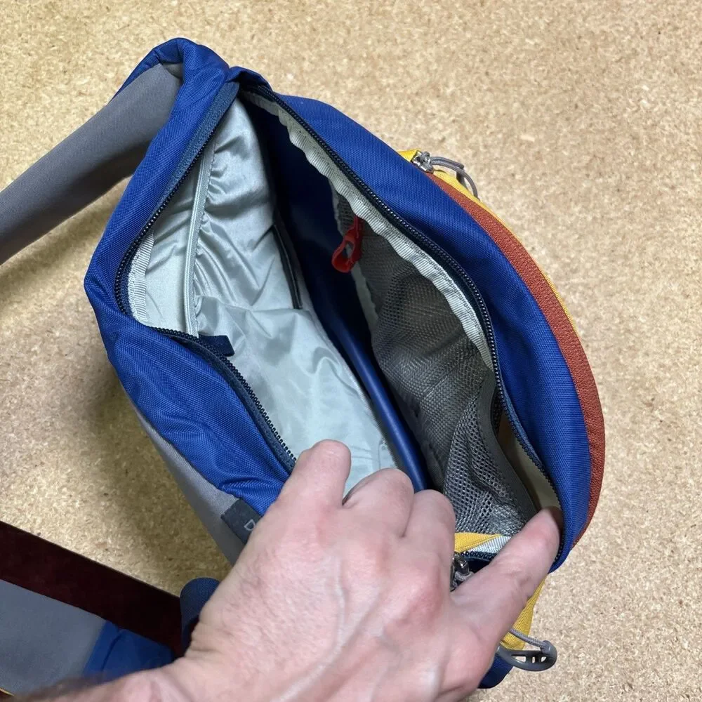 Osprey Sling Bag Unisex 6L Outdoor Lightweight Chest Bag Blue Yellow